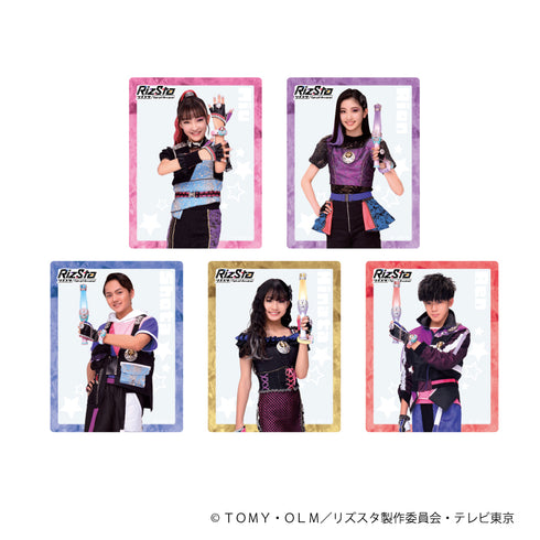 『リズスタ -Top of Artists!-』アクリルカード 01/BOX(全5種)
